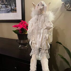 Vintage Handmade Jack Frost Snow Pixie Elf Doll